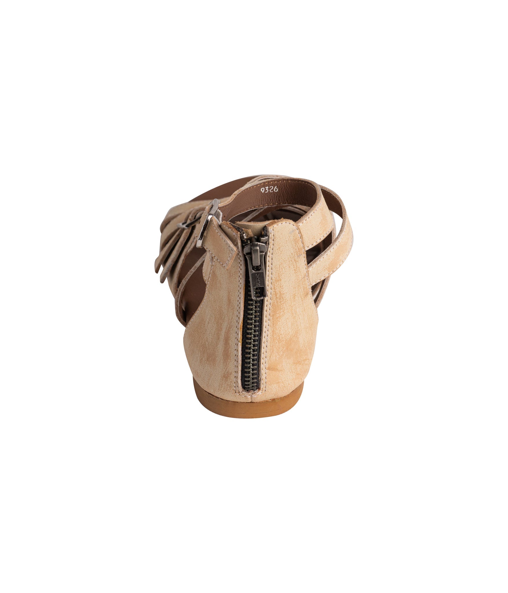 Blair White Leather Sandals With Adjustable Straps Wide Fit Naughty Monkey